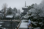 雪の霊山寺